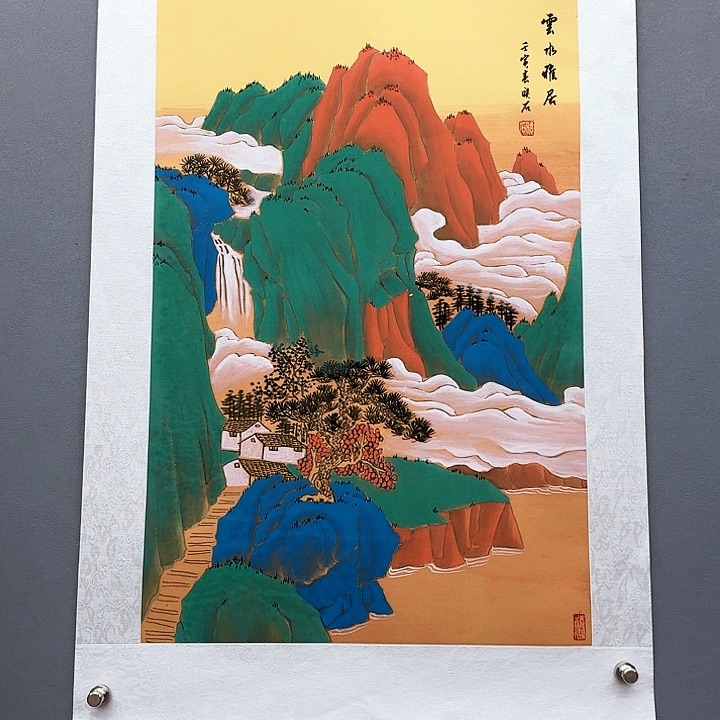 国画书法作品多次参加