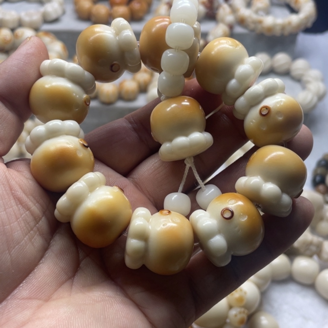 菩提根/象牙果吊坠全品象牙果章鱼手串卡23