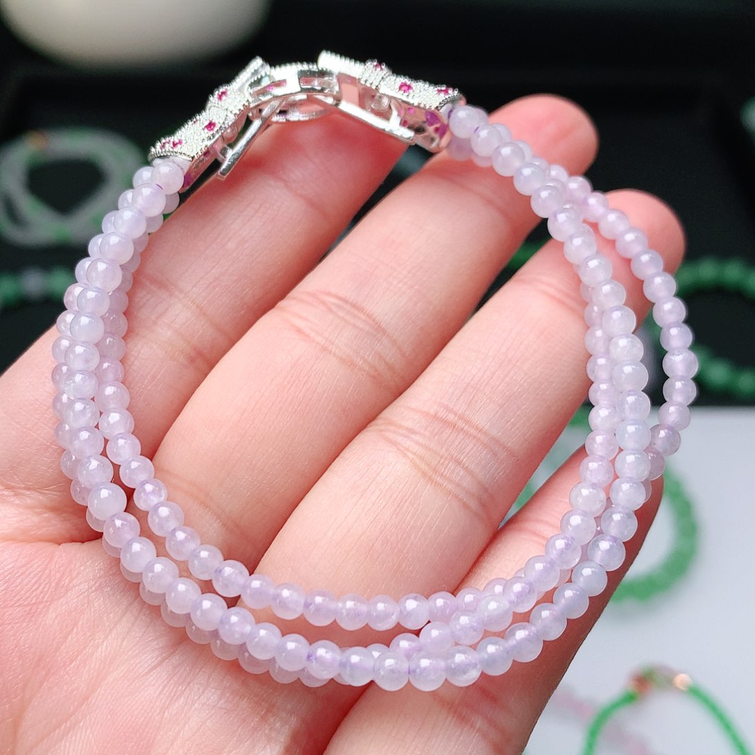 翡翠手链未镶嵌翡翠