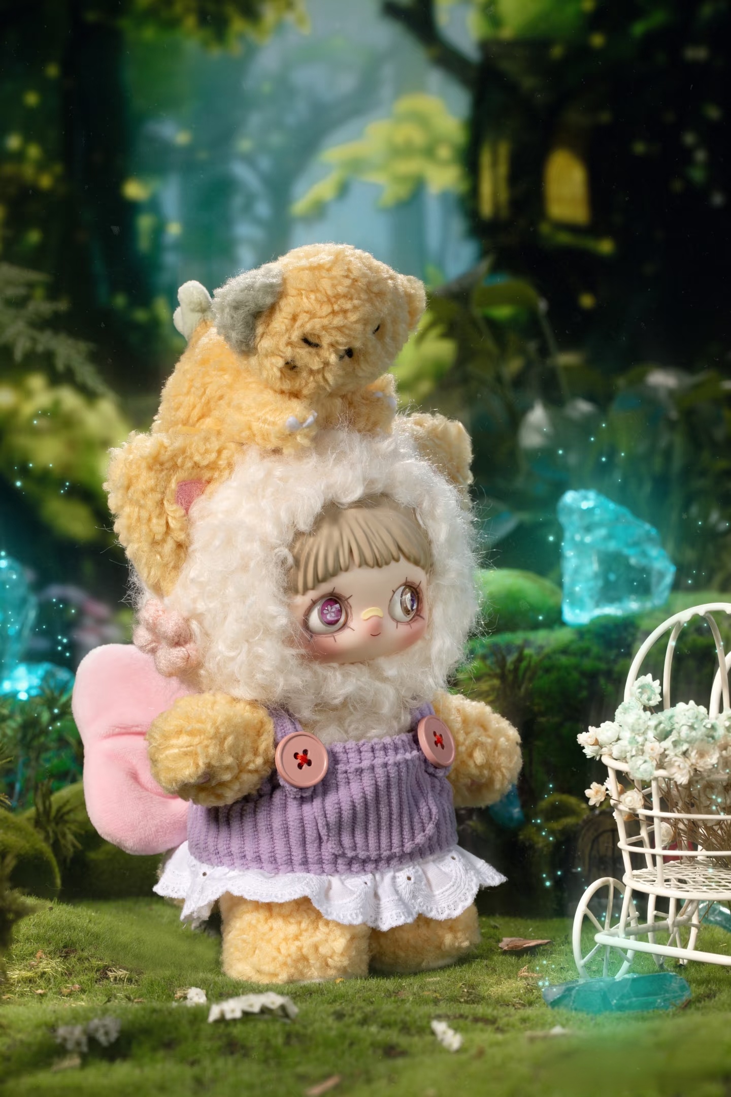 霉霉双生秘境毛绒盲盒潮玩