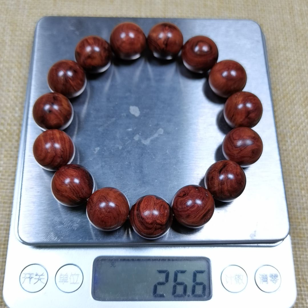 黄花梨/降香黄檀手串/手链D****n海黄老料1.5规格手串