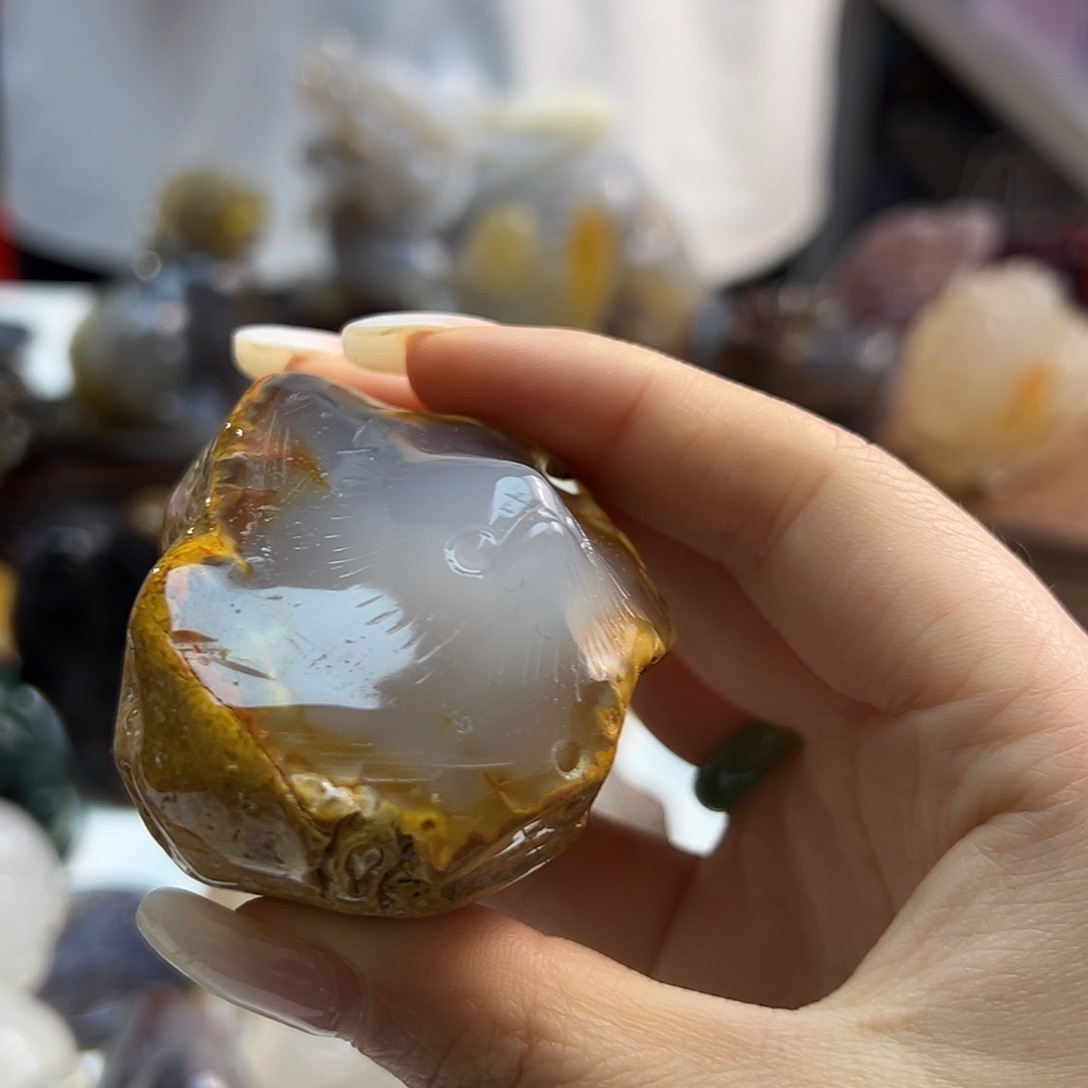 玛瑙/玉髓未镶嵌颈饰