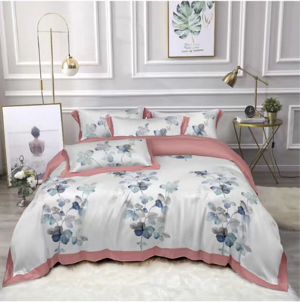 凉感夏被空调被水洗冰丝夏被-枝繁叶茂