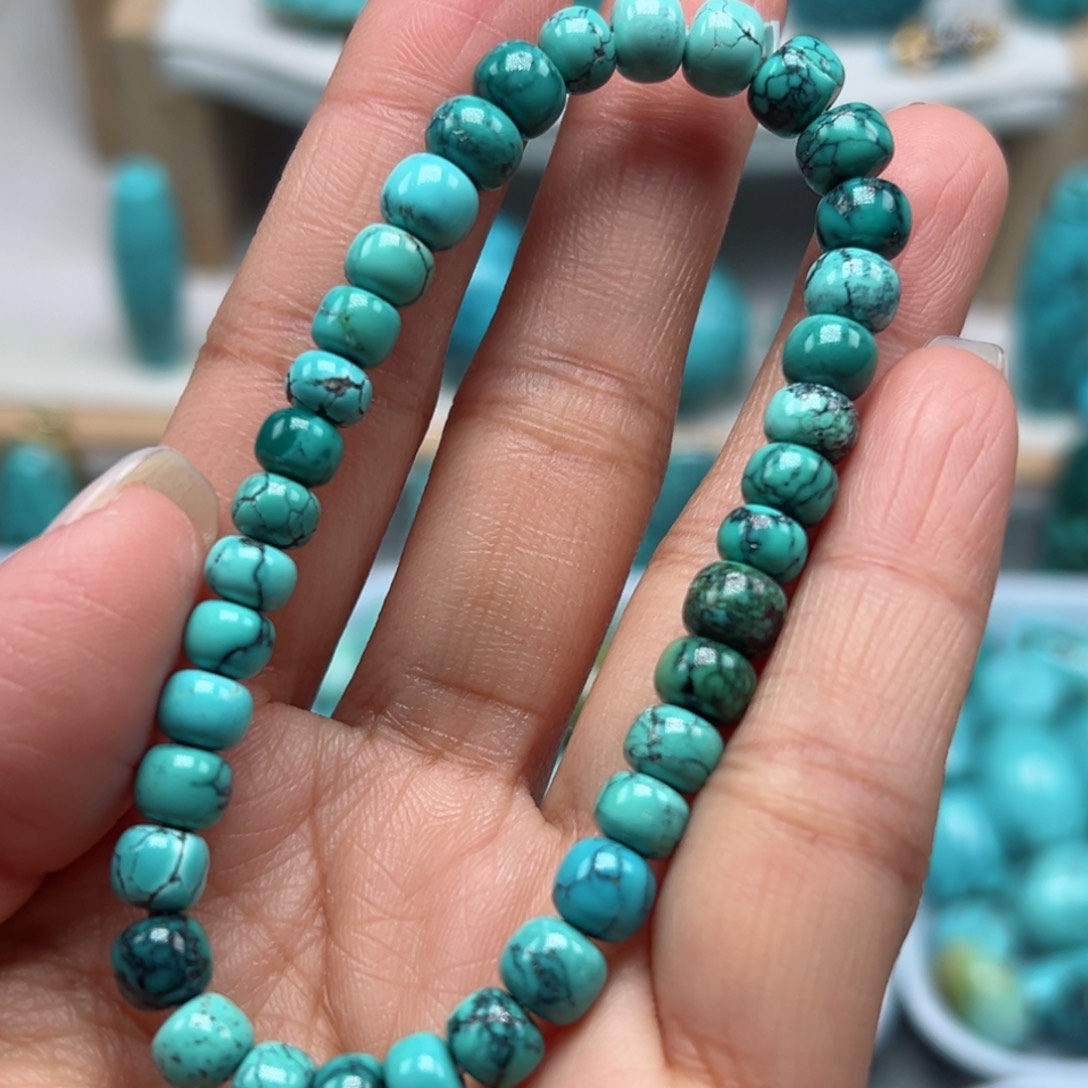 绿松石珠宝奇石未镶嵌