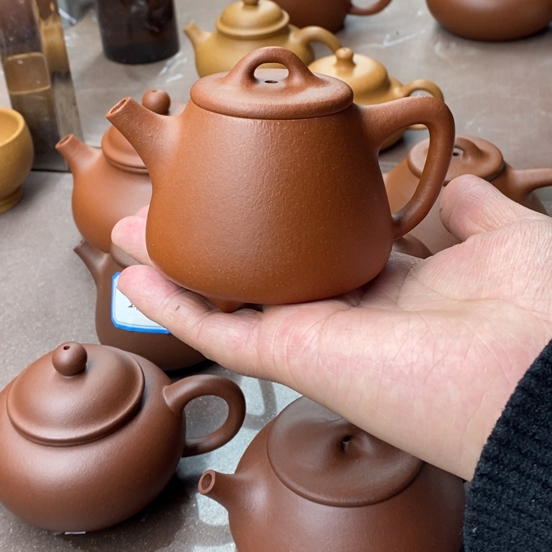 紫砂茶壶紫砂壶石瓢