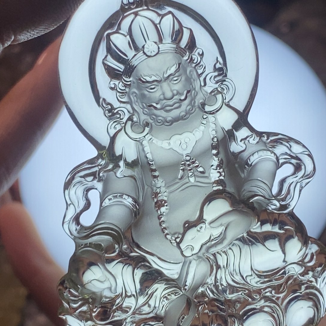 水晶颈饰未镶嵌胖**?吊坠