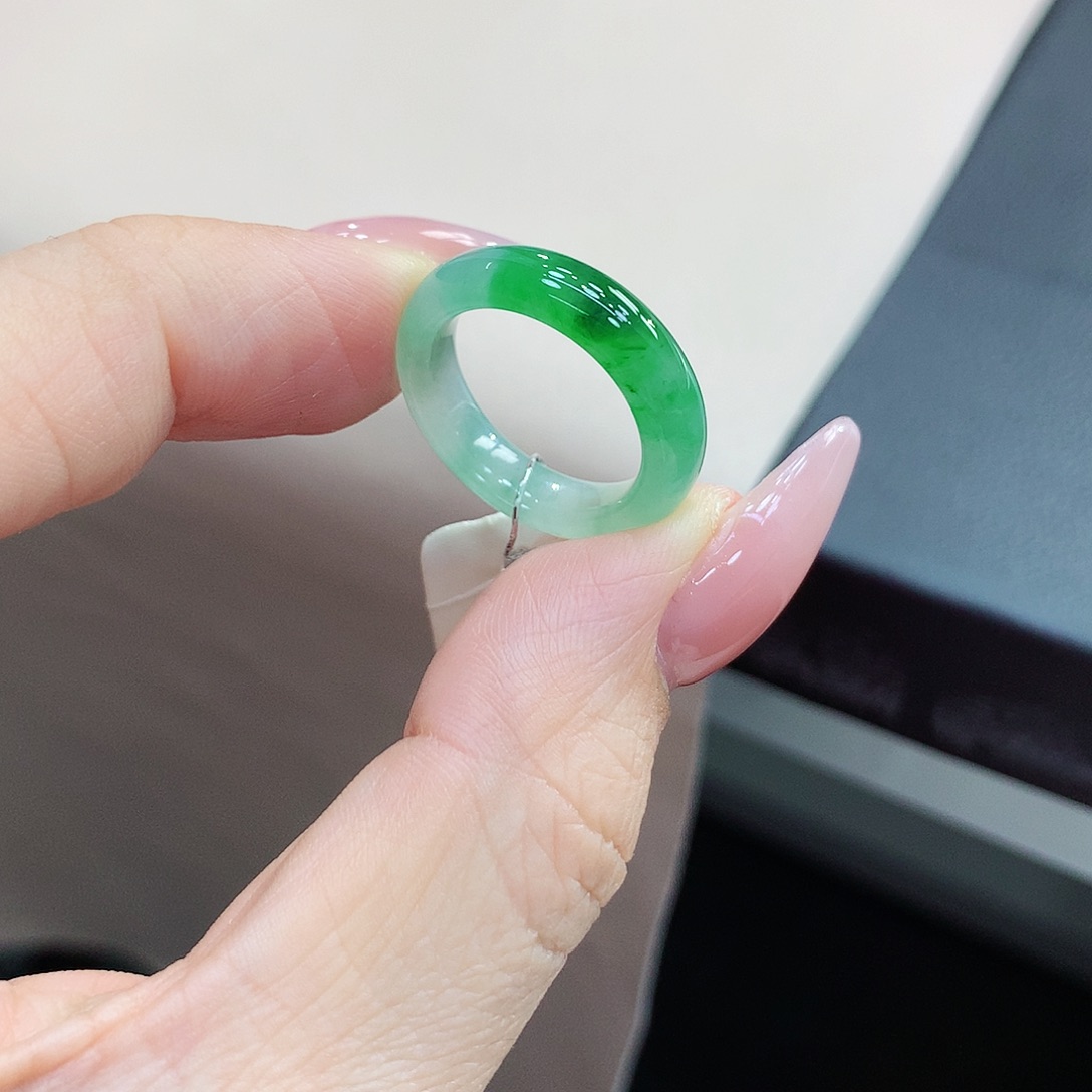 未镶嵌戒指翡翠11号