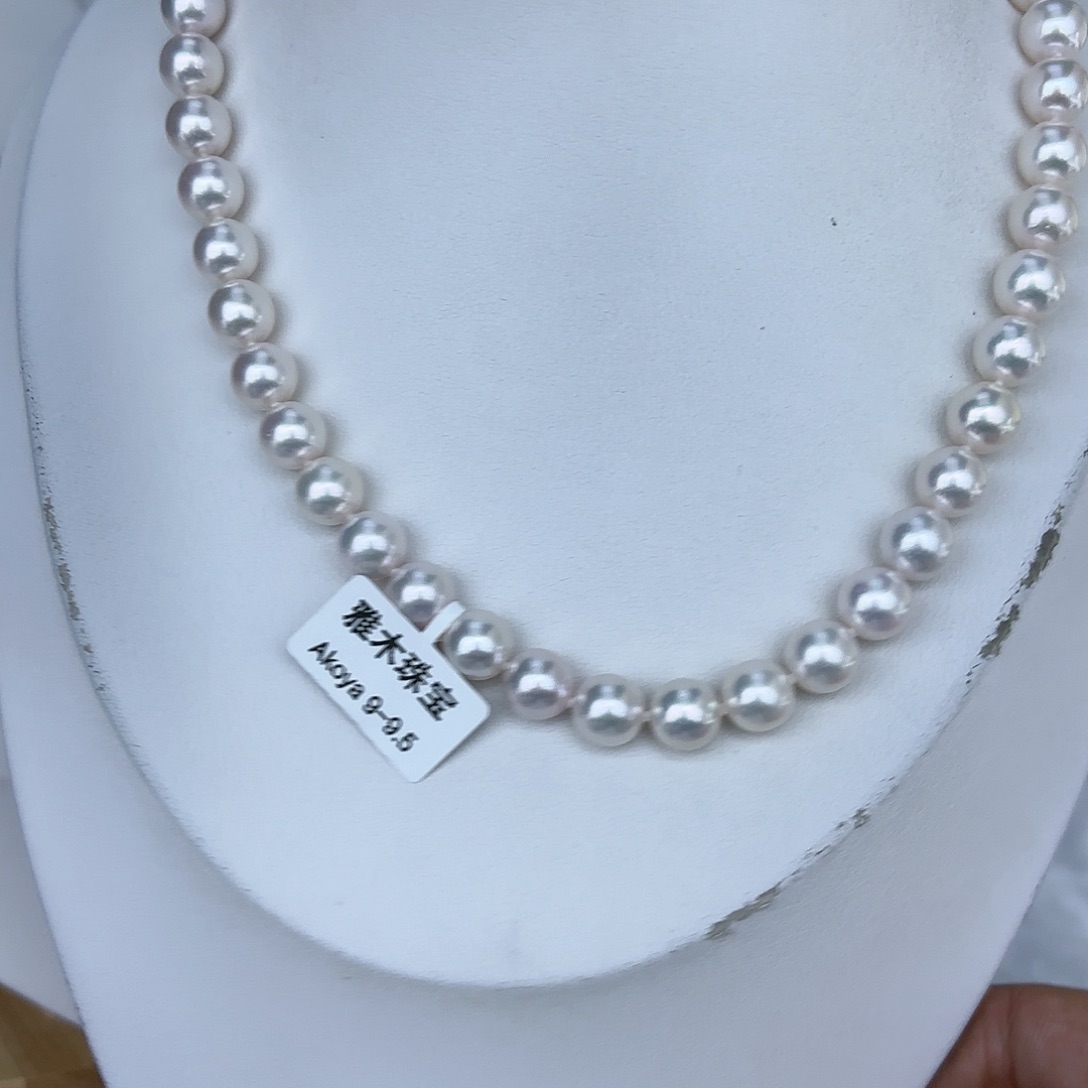 海水珍珠颈饰银S925镶嵌