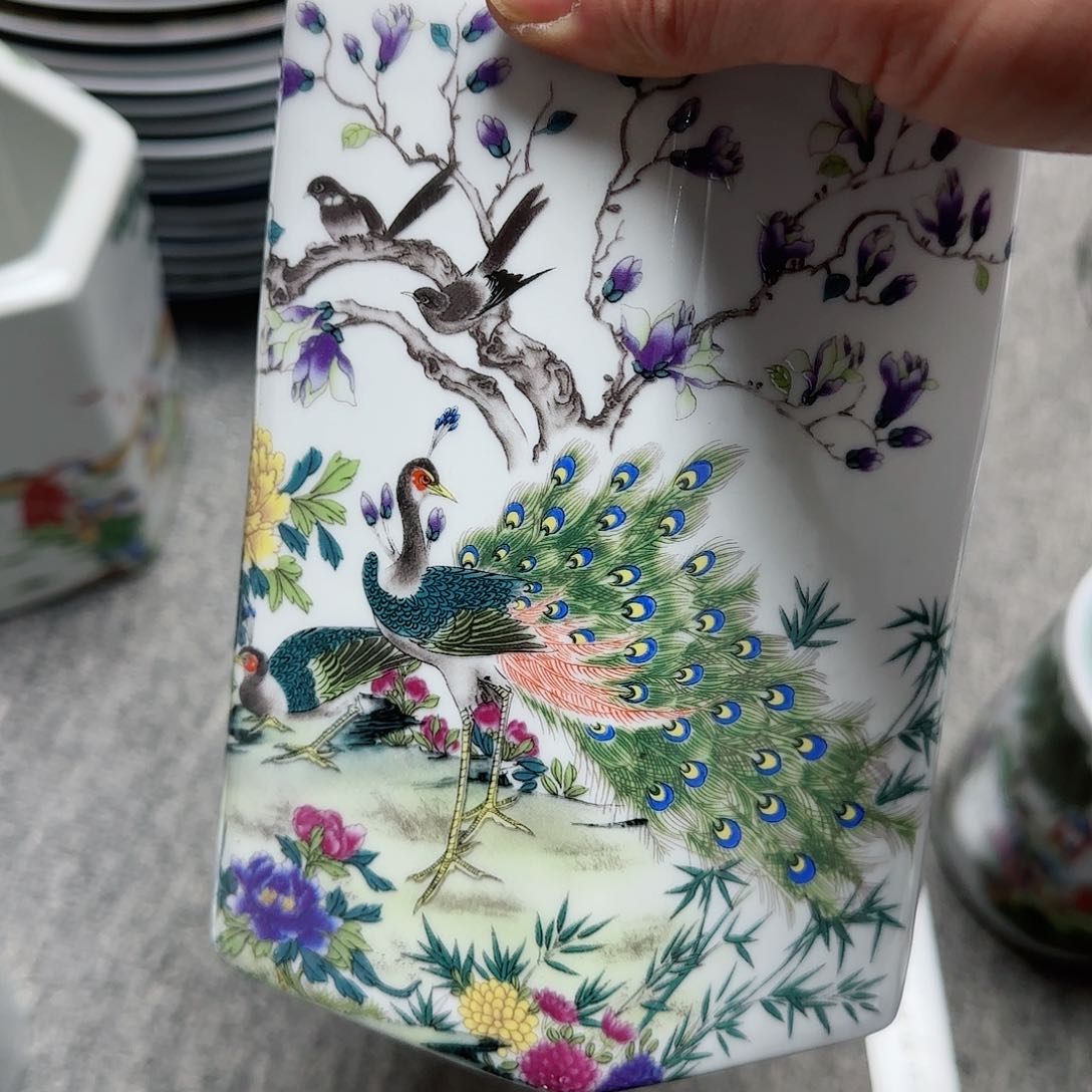 摆件瓷器的工艺技术水平