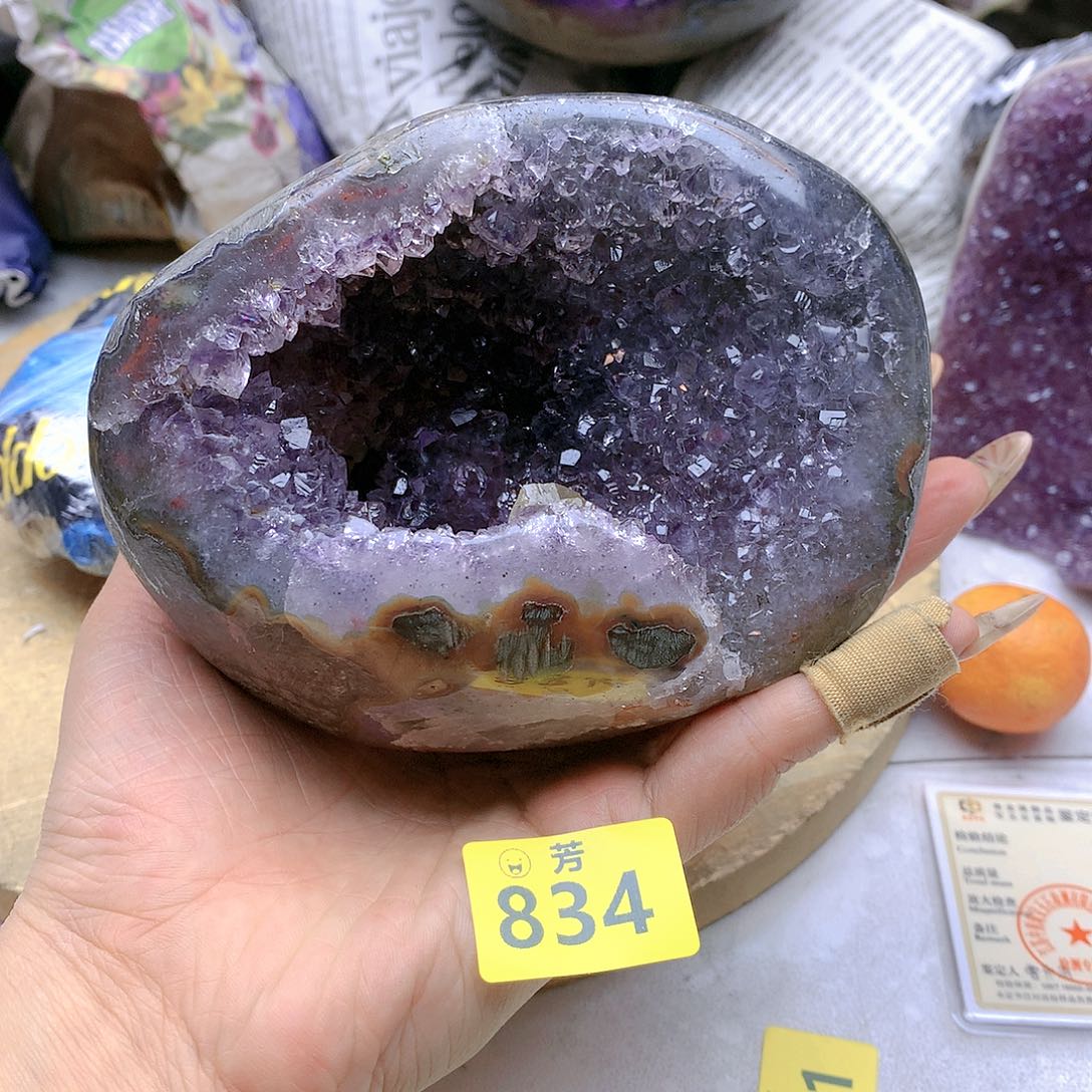 紫晶大型摆件（非配饰）未镶嵌