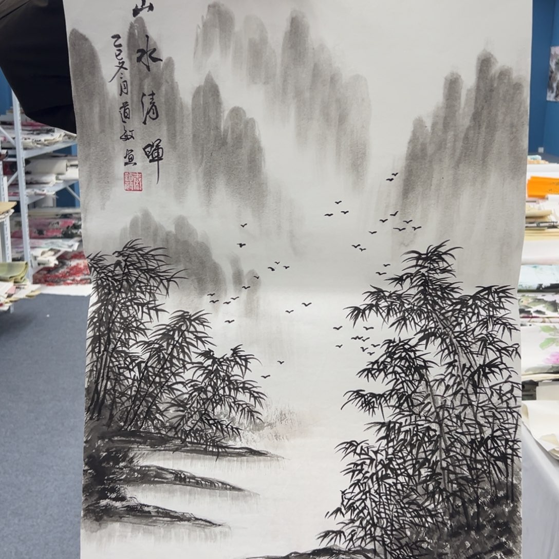 国画国画纯手绘作品欣赏