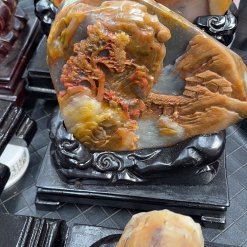 【闪购商品】石英质玉（黄龙玉）未镶嵌吊坠(不含链)