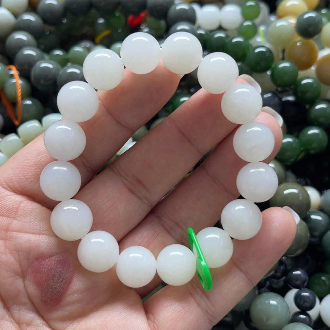 和田玉手链未镶嵌