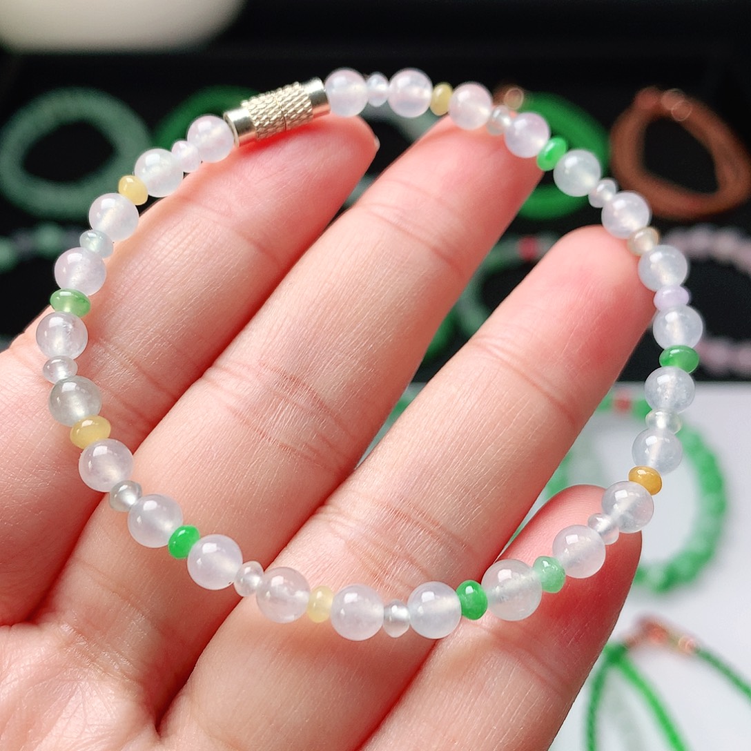 翡翠未镶嵌手链翡翠