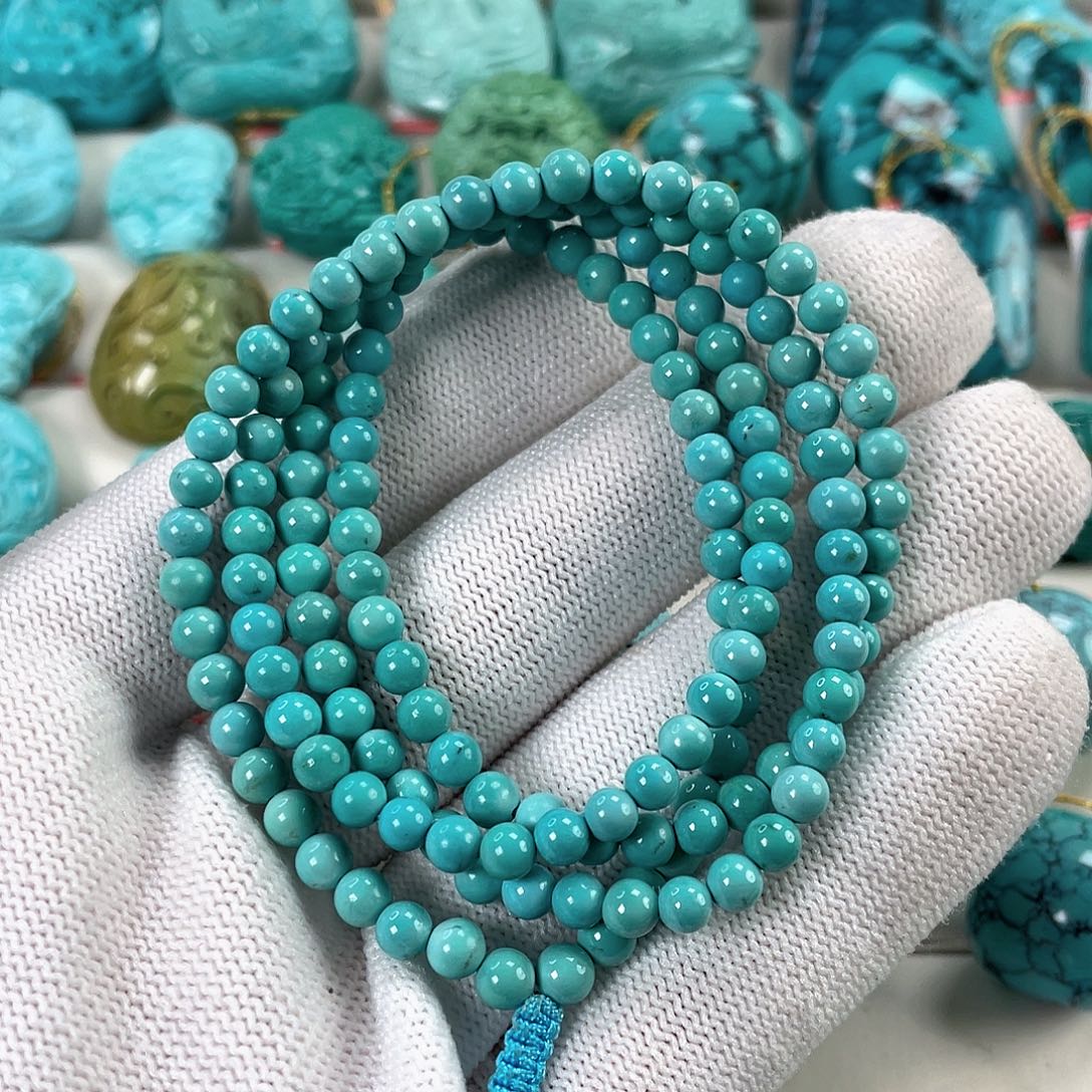 绿松石未镶嵌车挂