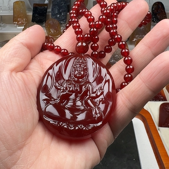 *****玛瑙/玉髓未镶嵌颈饰