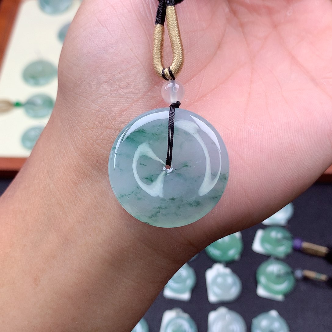 颈饰未镶嵌翡翠35 尺寸31-5.5