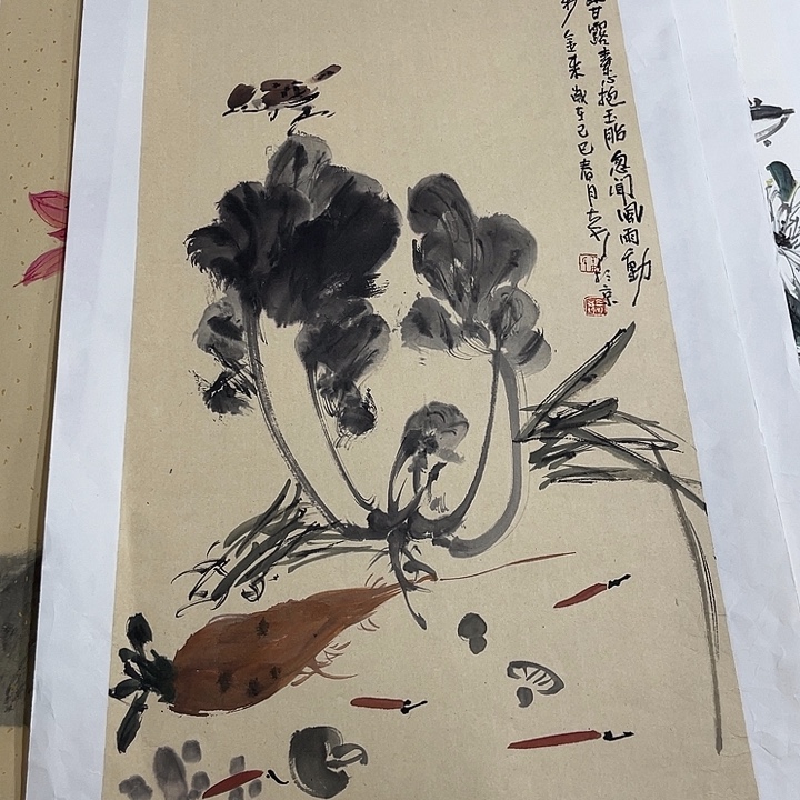 姜奇老师花鸟作品69×34