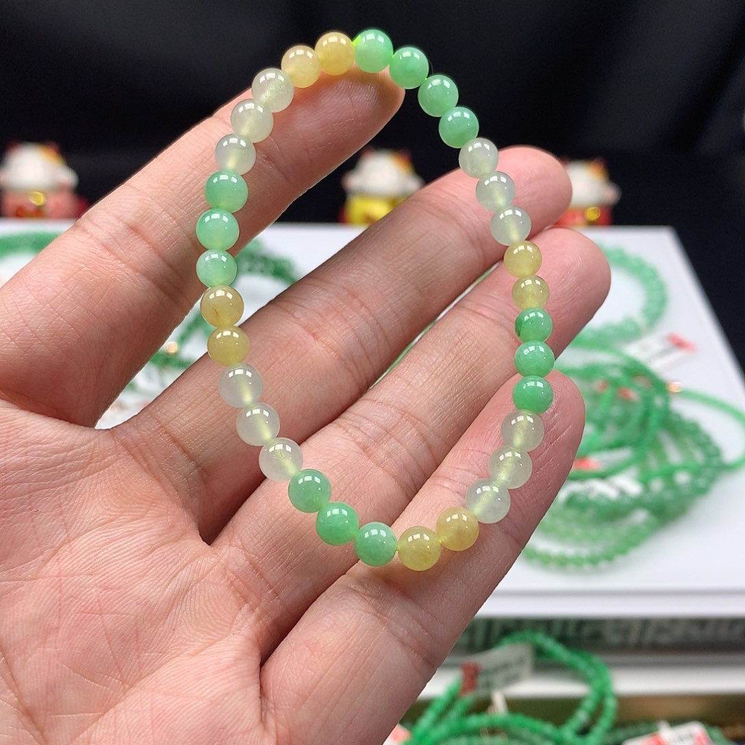 未镶嵌翡翠手链翡翠