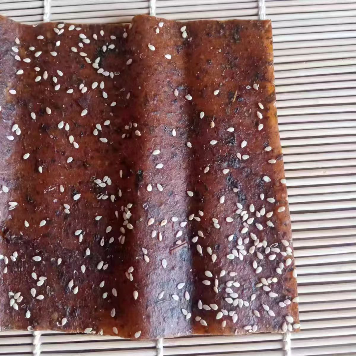 桃江农家红薯制作紫苏酸枣皮传统零食食用农产品软糯有嚼劲晒干