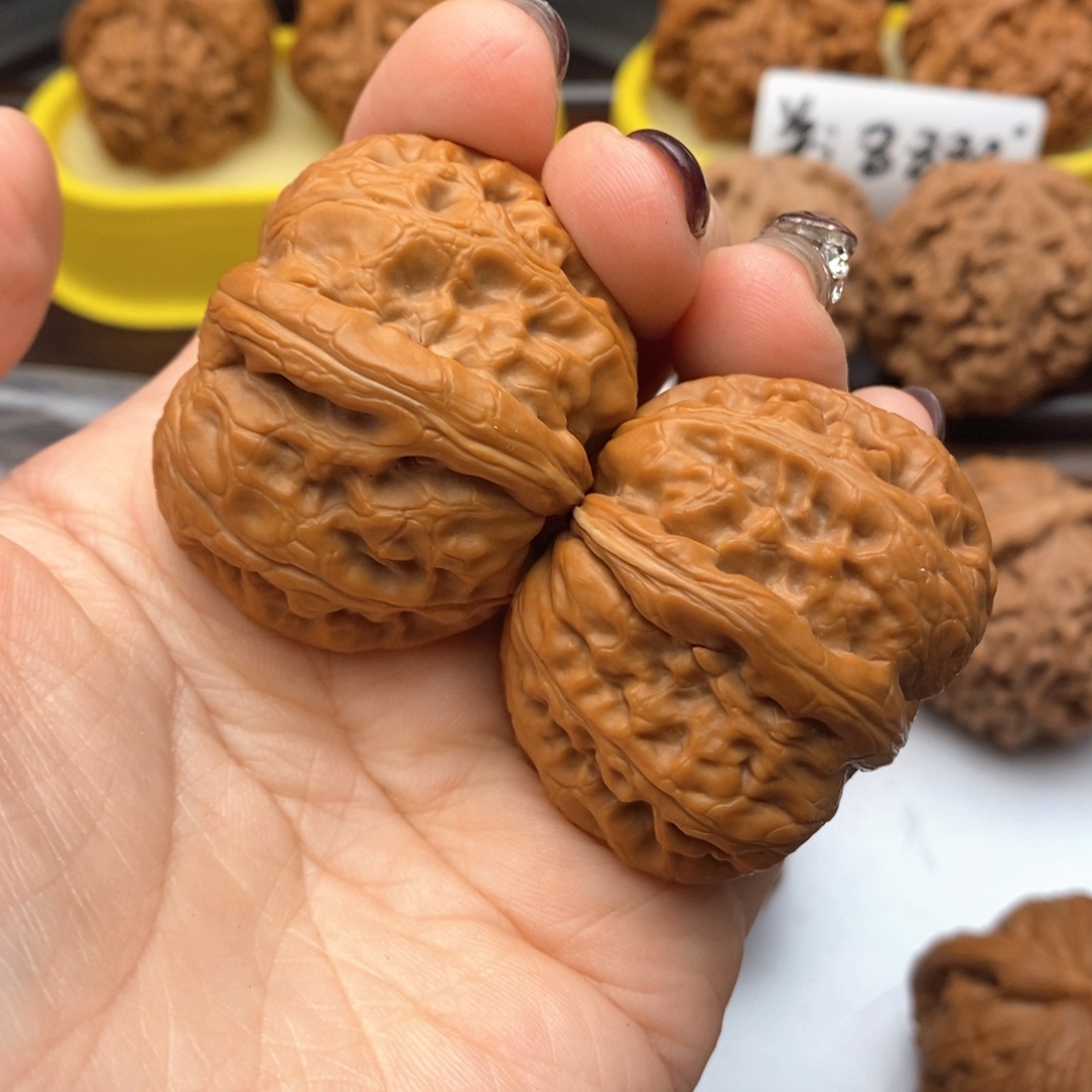 京***全文玩核桃把件431号元宝