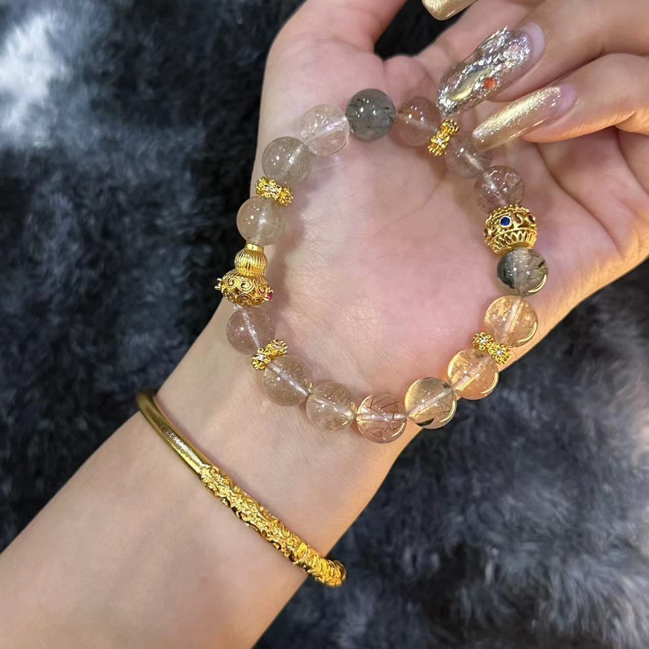 铜合金手链 原创设计简约百搭手串-4500