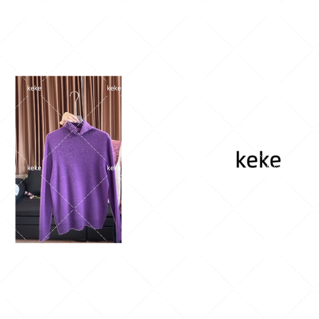 【Keke甄选好物】  新款高领毛衣