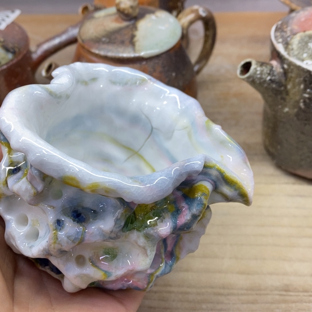 陶园柴烧，精品高货。961瑕疵