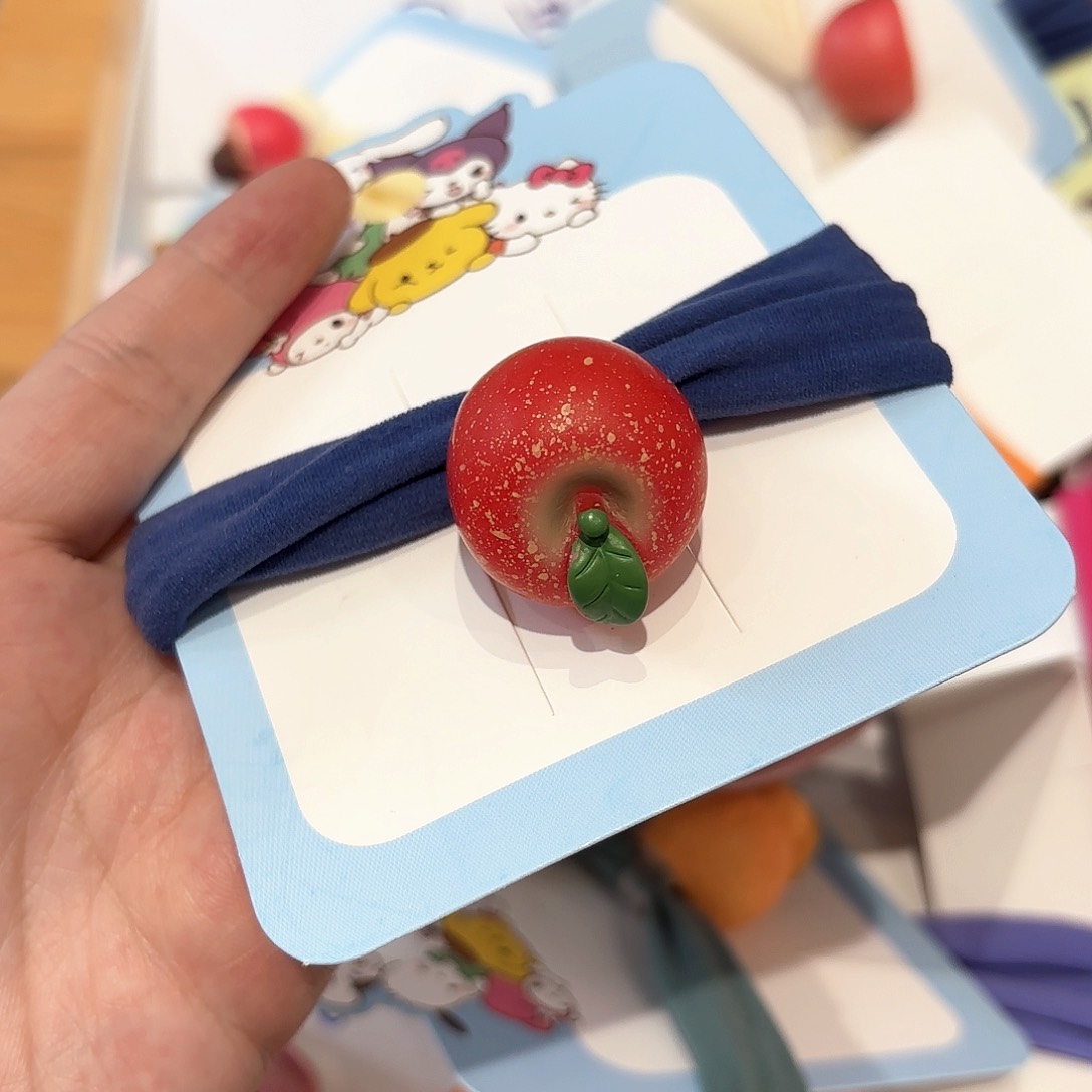 醋酸非金属苹果发圈