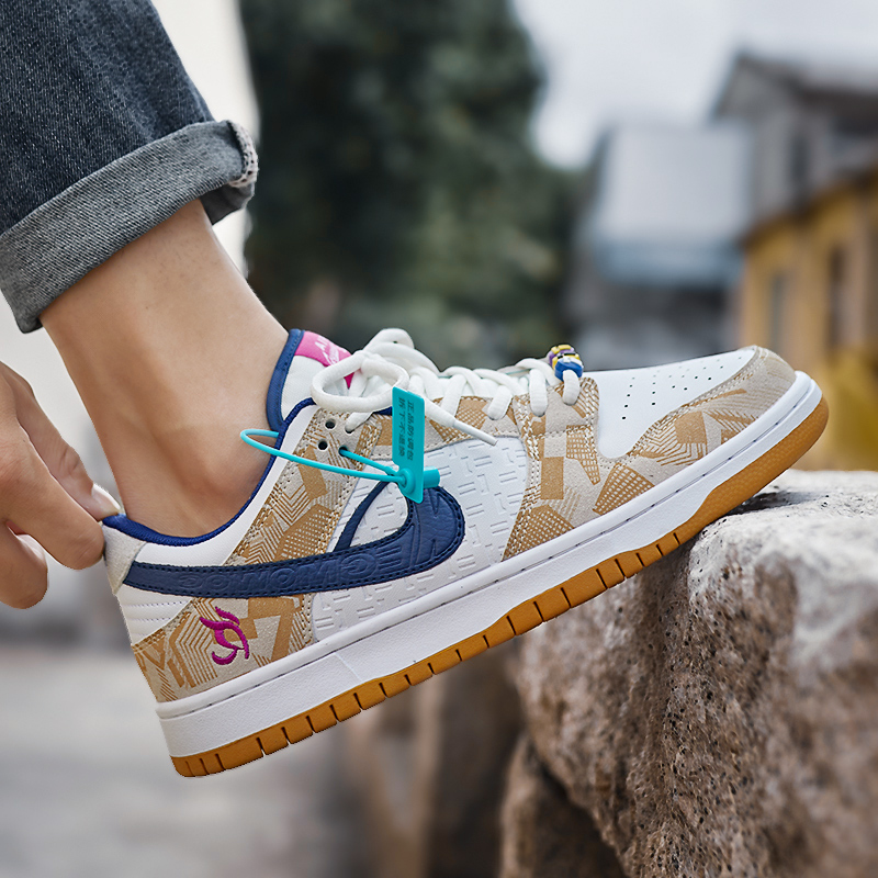 彩色鸳鸯板鞋dunk2025年新款运动鞋情侣板鞋aj男鞋学生鞋子