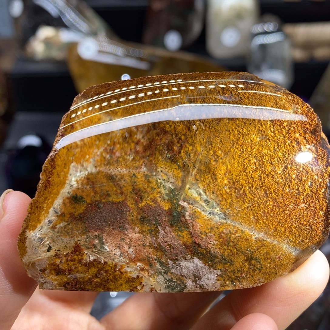 水晶原石手把摆件未镶嵌
