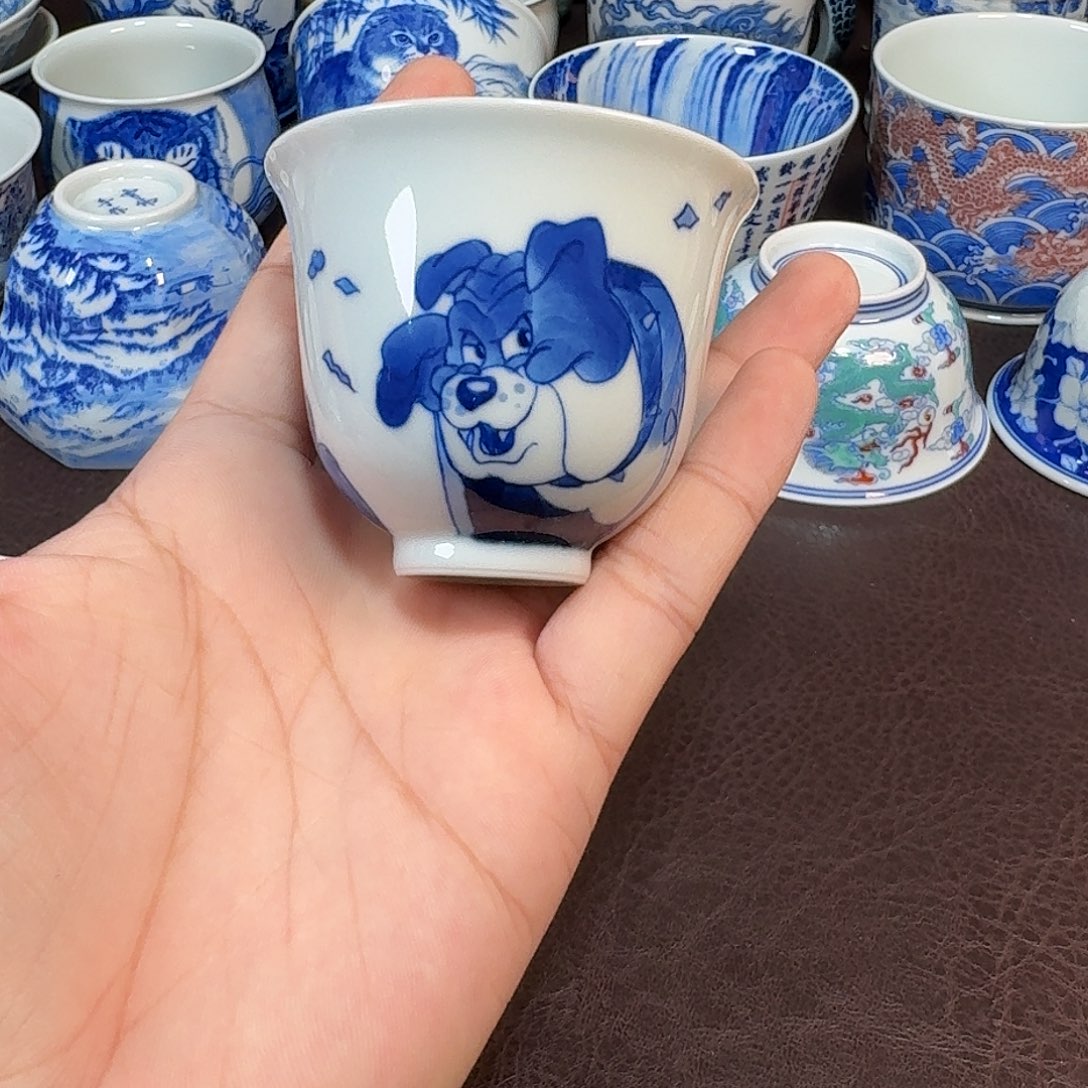 善***࿐现代景德镇陶瓷杯