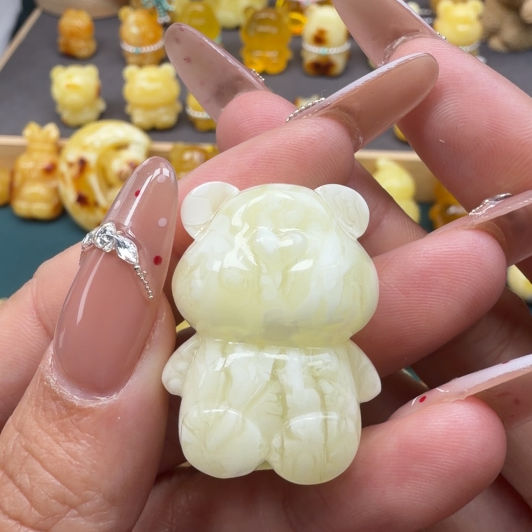 琥珀未镶嵌裸石蜜蜡