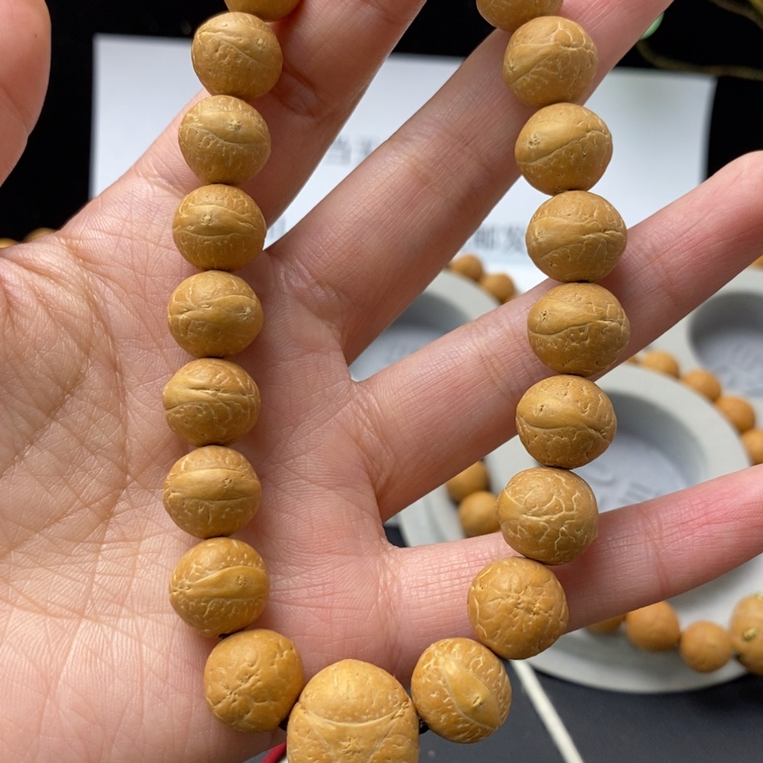 凤眼菩提吊坠12.5手串