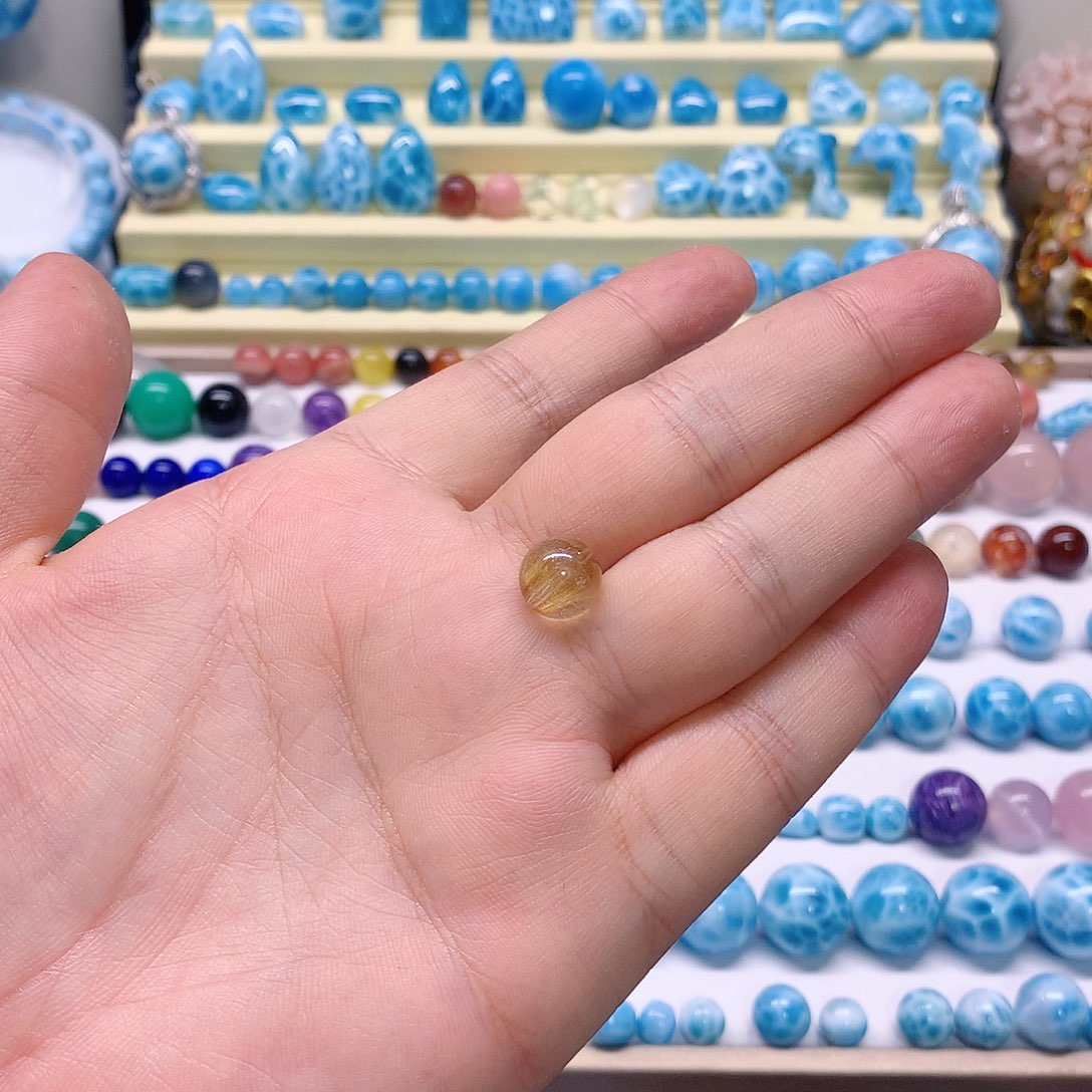 玲***子珠宝半成品水晶未镶嵌