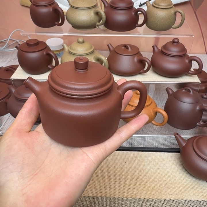 山***水茶壶紫砂德钟150cc