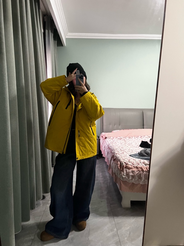 米索冲锋衣可拆卸版羽绒服