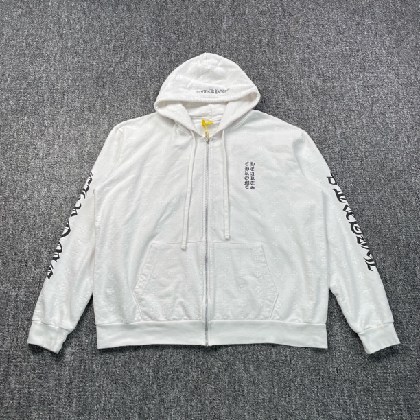 95新 Chrome Hearts/克罗心 7678/连帽卫衣/XL码/98新/轻微污渍