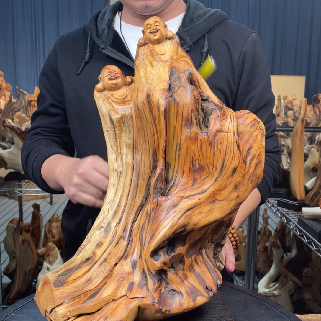 柏木（崖柏）随型摆件