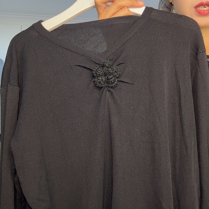 黑色一朵花的一朵