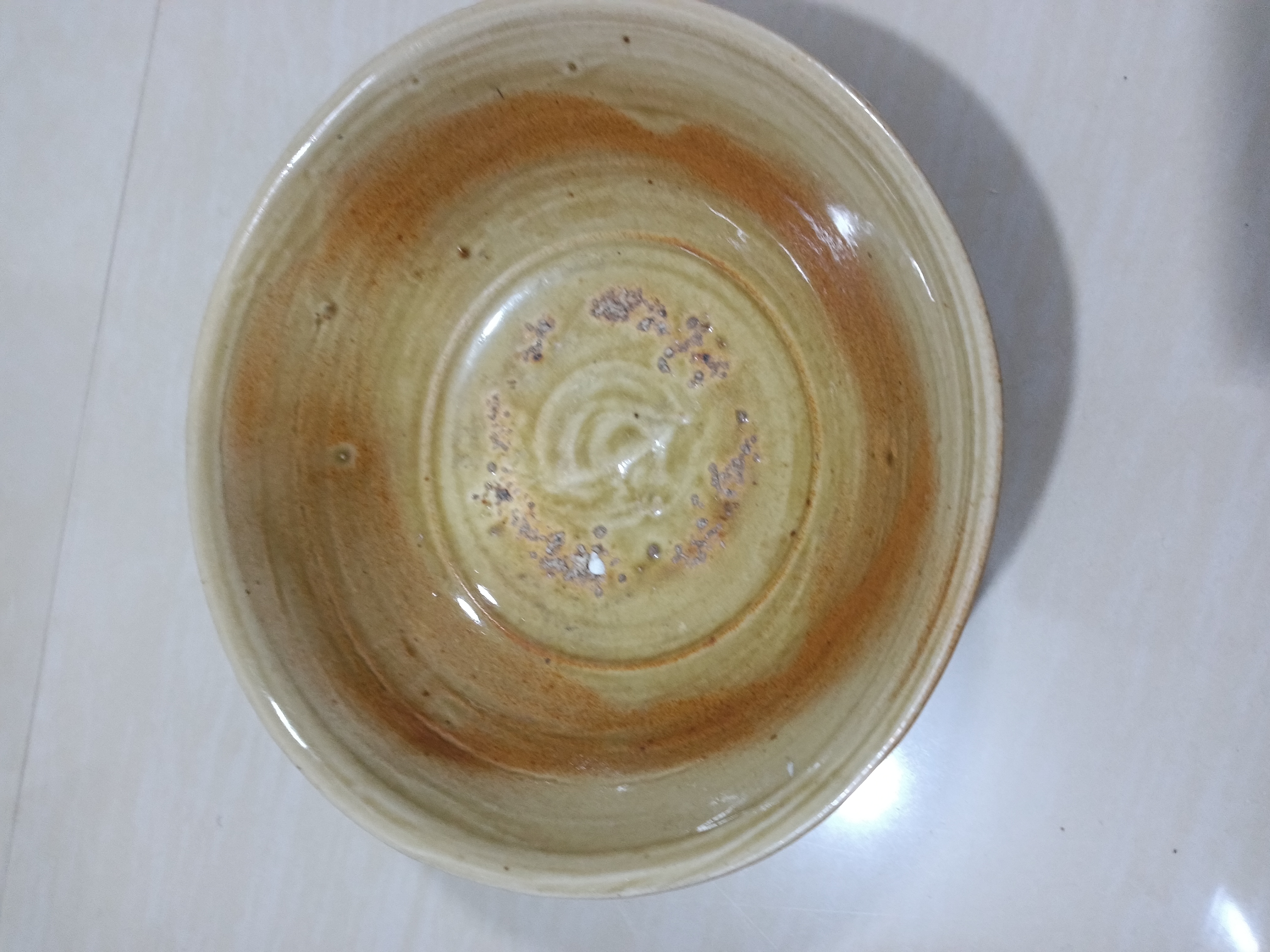 漂亮的青花高足盘