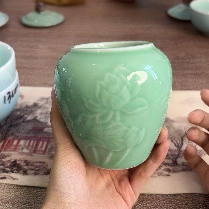 小米茶器龙泉青瓷