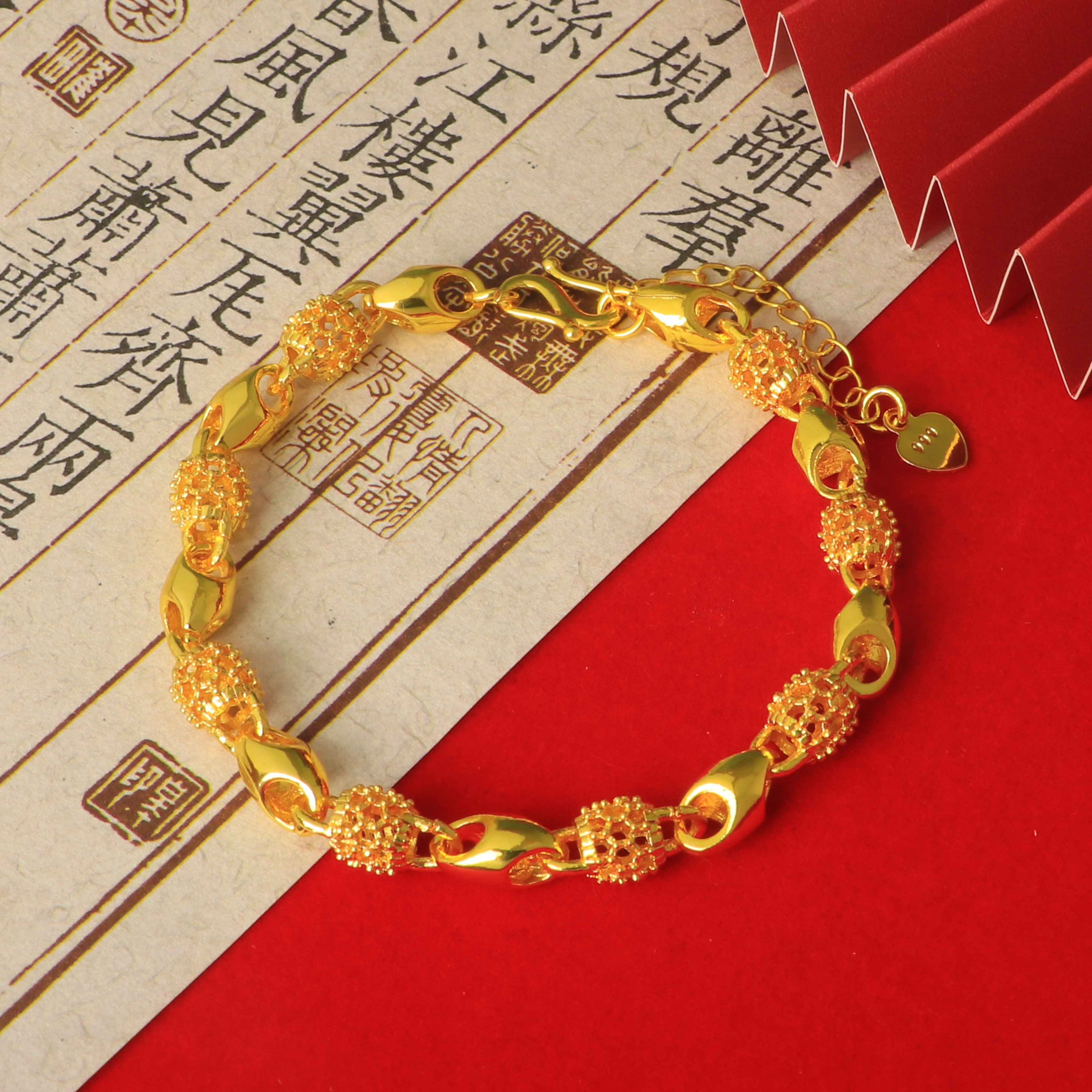 【贝总专属】CSSL002 轻奢精美镂空玲珑合金手链