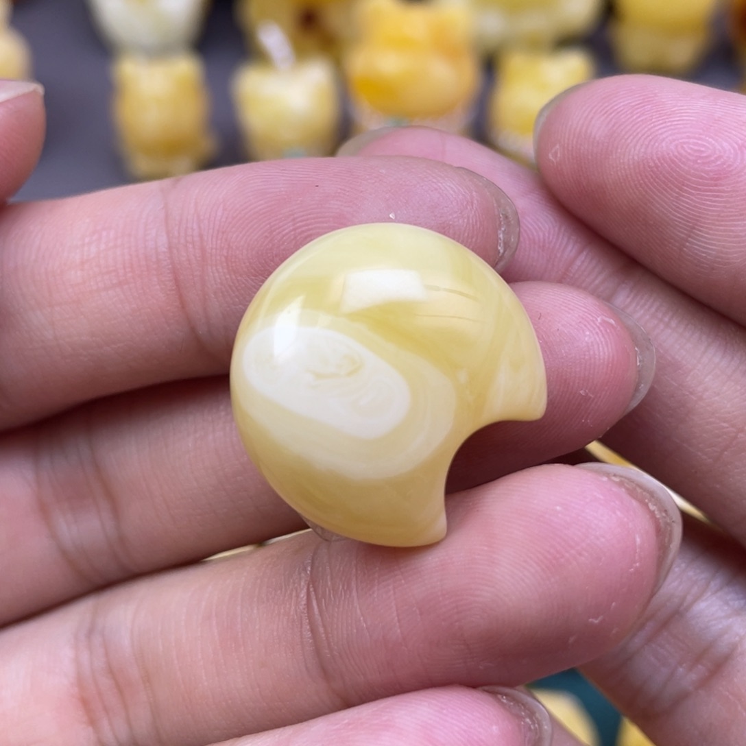 未镶嵌琥珀裸石蜜蜡