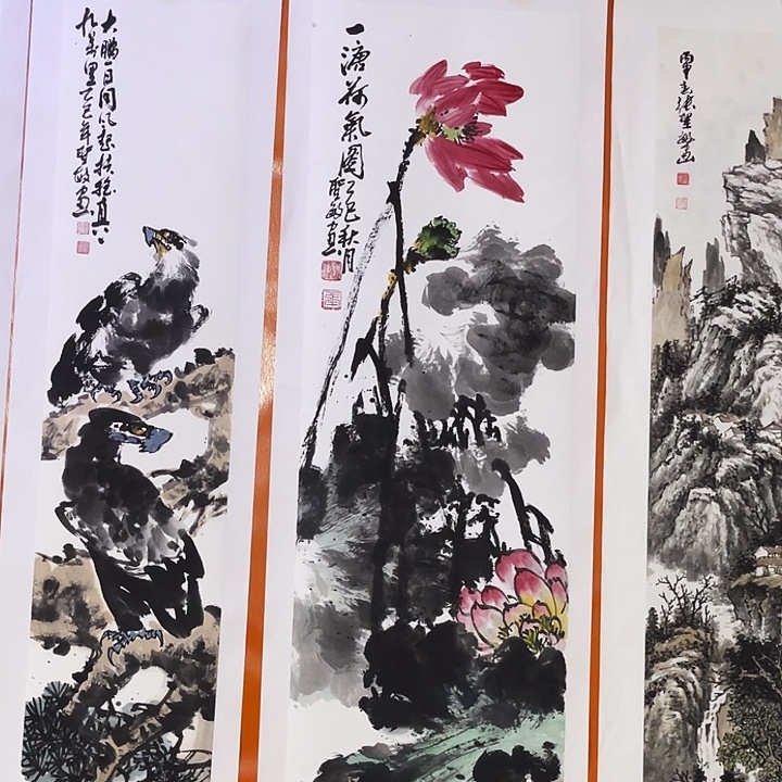国画张圣敏先生纯手绘作品