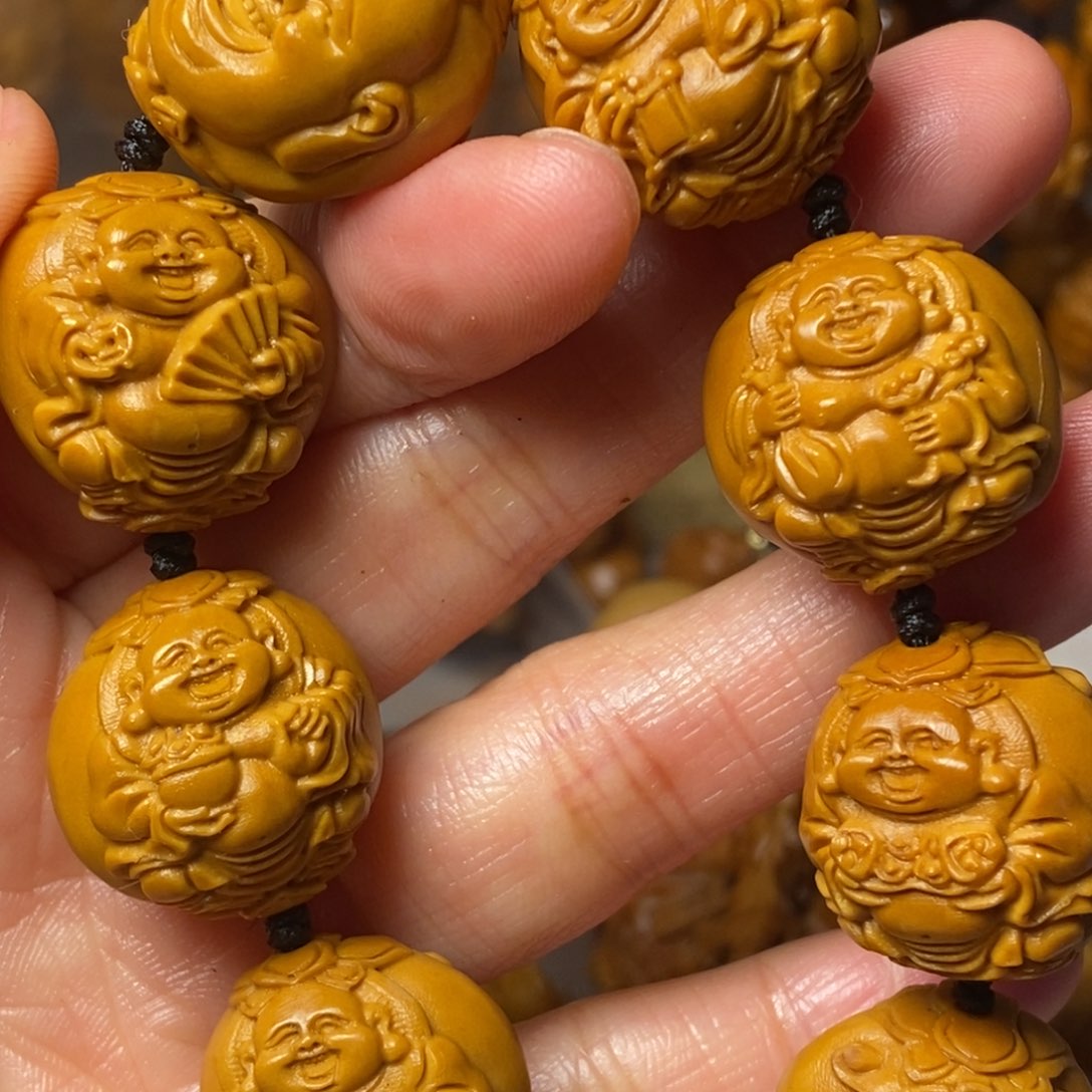 橄榄核手串/手链双面财弥