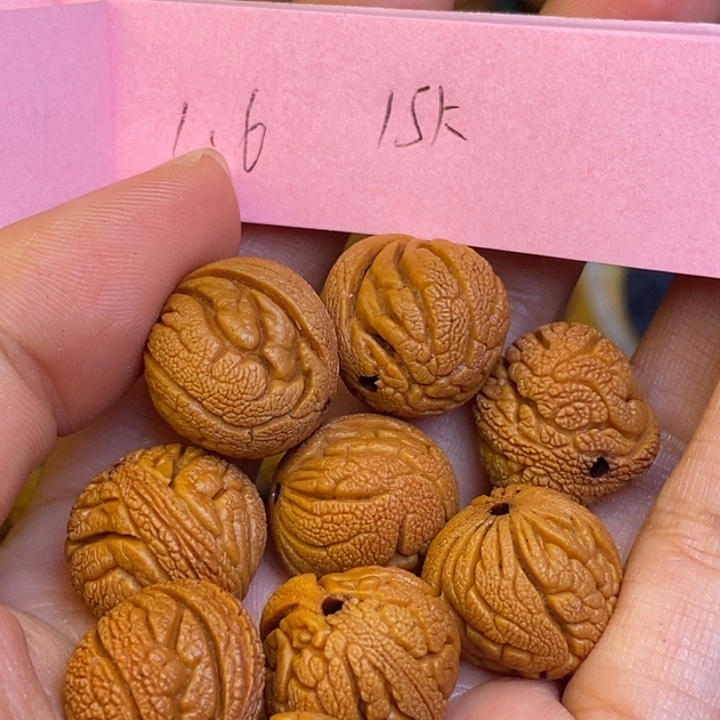 吊坠文玩核桃秦岭龙纹桃核22