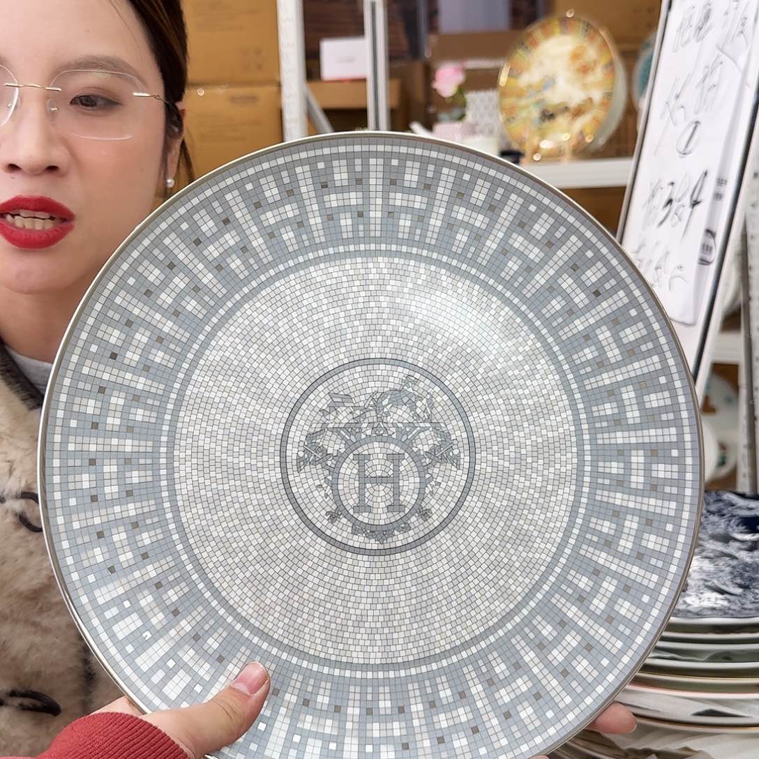 骨瓷高骨12英寸平盘30.5cm一个