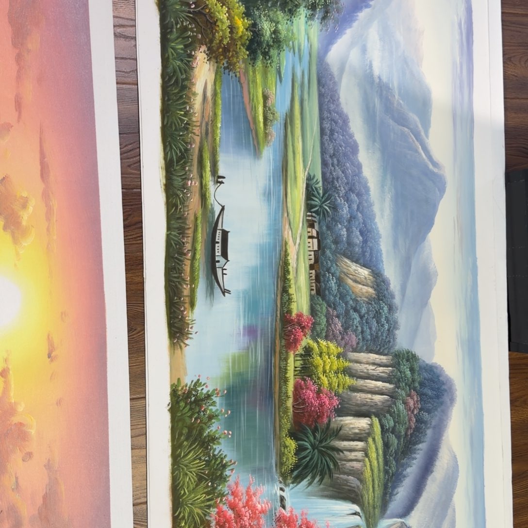 油画你是我的小太阳啊