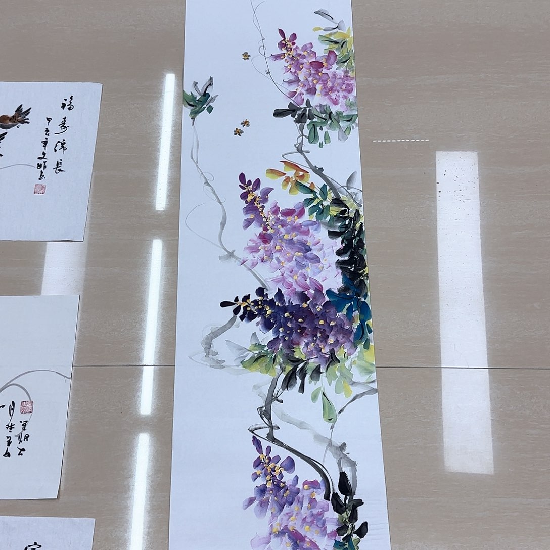 国画国画作品展。国画l